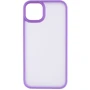 Чехол для iPhone Mobile Case TPU+PC Metal Buttons Lilac for iPhone 14 Plus: Цвет фиолетовый