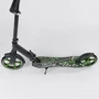 Самокат Best Scooter черно-зеленый (70875): Количество колес 2