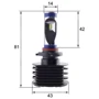 LED лампы Sho-Me G6.1 9005 25W: Цвет свечения Белый