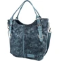 Женская сумка тоут Laskara голубая (LK-10244-party-blue)