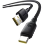 Кабель Baseus USB Cable to USB-C Silky Series 100W 1m Black (P10377703113-00): Тип USB Cable - USB-C