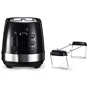 Тостер DeLonghi CTLA 2103 BK: Мощность 900