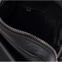 Мужская сумка через плечо Keizer черная (K12005bl-black): Фактура Матовая, Зернистая