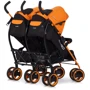 Прогулочная коляска для двойни EASY GO COMFORT DUO grey fox: Ширина шасси 81 см