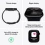 Apple Watch Series 10 42mm GPS + Cellular Gold Titanium Case with Gold Milanese Loop (MX083)