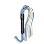 Флоггер из искусственной лакированной кожи Flirty ECO Varnish Leather - Black & Blue, BL-00043