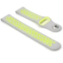 Ремінець Becover Sport Band Vents Style Gray/Green для Xiaomi iMi KW66/Mi Watch Color/Watch S1 Active/Haylou LS01/LS05 (705807): Сумісність з брендом Xiaomi