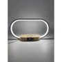 LED лампа VHG WR08 10Вт з бездротовою зарядкою сенсорна (White): Особливості Функция Power Bank, Функция часов