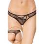 Женские трусики SoftLine - Thongs 2441, S/M (black)