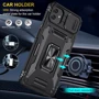 Чохол для телефона Mobile Case Camshield Army Ring Black для Samsung A057 Galaxy A05s: Матеріал силикон + поликарбонат