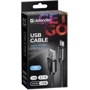 Кабель Defender PRO USB Cable to microUSB 1m Black (87802): Длина 1 м