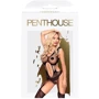 Бодистокинг с сюрреалистичным дизайном Penthouse - Wild virus black XL