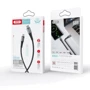 Кабель XO Cable USB-C to USB-C 60W 1m Black (NB-Q167): Тип USB-C - USB-C