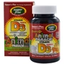 Natures Plus Animal Parade Vitamin D3 sugar free 90 chewables Вітамін D3 для дітей, без цукру