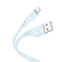Кабель Hoco USB Cable to Lightning X97 Crystal 2.4A 20W 1m Light Blue