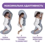 Подушка для беременных Chicco Boppy Total Body Pillow синяя (79923.82) фото 3