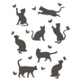 Плед LightHouse Meow 140x200 см бежевый (547088): Материал хлопок