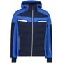 Гірськолижна куртка CMP Man Jacket Zip Hood (33W0887-N950) 54 синя з капюшоном