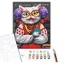 Картина по номерам Brushme Кошка Учительница ©Марианна Пащук 40х50 см (BS53867)