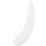 Вакуумный клиторальный стимулятор Satisfyer Curvy 2+ White