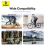 Держатель Baseus Bike Mount Holder PrimeTrip Magnetic Black (C40569000121-00) for Apple iPhone 16 I 15 I 14 I 13 I 12 series фото 12