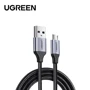 Кабель UGREEN USB Cable to MicroUSB US290 2.4A 1m Metal/Black: Тип USB Cable - microUSB