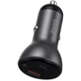 Зарядное устройство Baseus USB Car Charger Mini with Cable USB-C to USB-C 45W Black (TZCCBX-C0G): Кабель в комплекте USB-C
