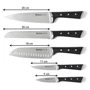 Набор кухонных ножей Tefal Ice Force 6 предметов (K232S574) фото 6
