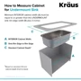 Кухонна мийка Kraus KBU-27