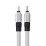 Кабель Baseus USB-C to USB-C CoolPlay Series 100W 1m White (CAKW000202) фото 3