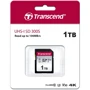 Карта пам'яті Transcend 1TB SDXC Class 10 UHS-I U3 V30 (TS1TSDC300S): Обсяг 1 ТБ