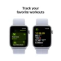 Apple Watch SE 2 2024 44mm GPS Silver Aluminum Case with Blue Cloud Sport Loop (MXET3QH/A) UA: Встроенная память 32 ГБ