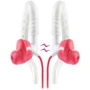 Наушники Yurbuds Focus 300 Pink/White (YBWNFOCU03KNW): Тип конструкции вакуумные