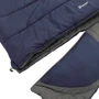 Спальный мешок Outwell Contour Lux Double Reversible/-5°C Imperial Blue: Ширина в ногах 145 см