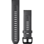 Ремінець Garmin QuickFit 20 Watch Bands Graphite Silicone (010-13102-01)
