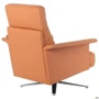 Кресло AMF Lorenzo XL Orange (547000): Материал каркаса металл, кожа, дерево