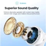Наушники Ugreen WS201 HiTune H5 Earbuds White (15612): Время работы, ч 6