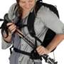 Рюкзак Рюкзак Osprey Tempest 20 Stealth Black (черный), WM/L: Дополнительно внутренний отдел для питьевой системы, вентилируемая система спины, стропа для крепления шлема, креп