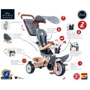 Детский велосипед Smoby Микки Маус серый (741402): Тормоза Ножной