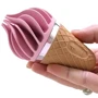 Стимулятор для клитора с вращающимися лепестками Satisfyer Lay-On - Sweet Treat Pink/Brown