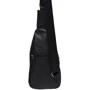 Чоловіча сумка-слінг Borsa Leather чорна (K1330-black): Тип ручки Плечовий ремінь, Без ручки