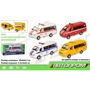 Машинка металл 7644 (36шт|2) АВТОПРОМ, 1:32-36 Газель, 4 цвета