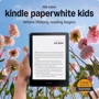 Электронная книга Amazon Kindle Paperwhite 12th Gen. 2024 Kids Edition 16Gb Cyber City: Экран 7" glare-free, 300 ppi
