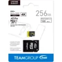Карта памяти Team 256GB microSDXC UHS-I U3 A2 V30 PRO+ + adapter (TPPMSDX256GIA2V3003): Объем 256 ГБ