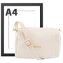 Женская сумка кросс боди Valiria Fashion белая (5DETAA2464-white): Фактура Матовая, Зернистая