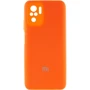 Чехол для телефонов Mobile Case Silicone Cover Shield Camera Neon Orange for Xiaomi Redmi Note 10 / Note 10s