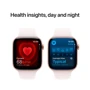 Apple Watch Series 10 46mm GPS Rose Gold Aluminum Case with Light Blush Sport Band - M/L (MWWU3QH/A) UA: Матеріал фтореластомер