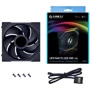 Кулер Lian Li Uni Fan TL LCD 140 Black (G99.14TLLCD1B.00): Количество вентиляторов, шт 1