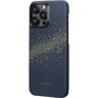 Чехол для iPhone Pitaka MagEZ Case 4 StarPeak Milky Way Galaxy (KI1502PMYG) for iPhone 15 Pro Max: Цвет синий