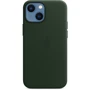 Чохол для iPhone Apple Leather Case with MagSafe Sequoia Green (MM0J3) for iPhone 13 mini: Матеріали шкіра